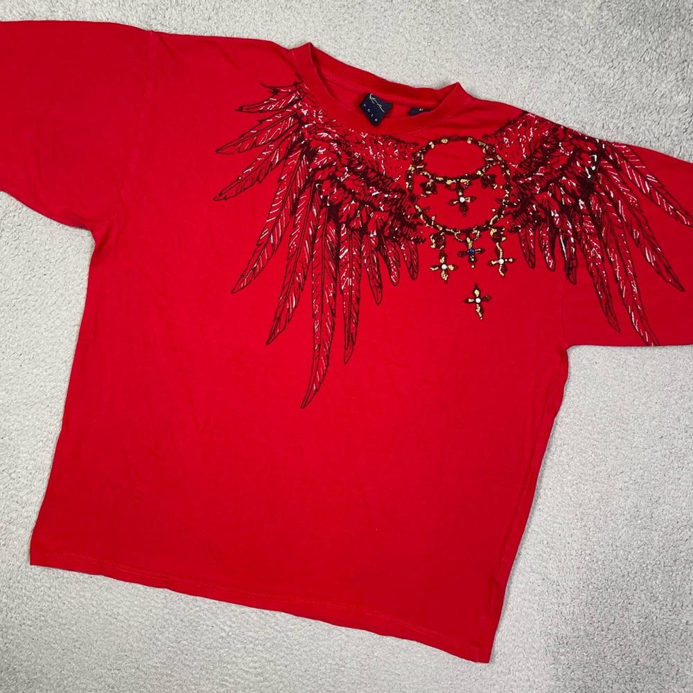 Vintage y2k‎ affliction style T-shirt